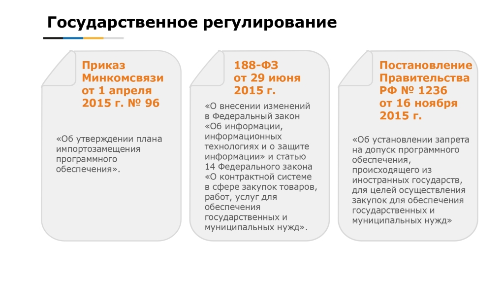 План мероприятий перехода на отечественное программное обеспечение